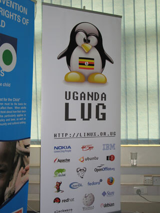 Linux user group meeting banner