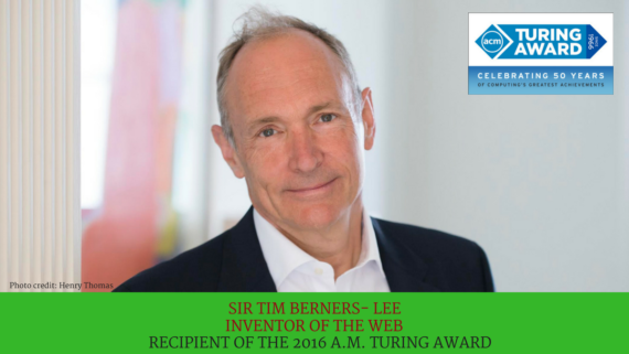 Sir Tim Berners-Lee To Receive Prestigious Computing Award - World Wide ...